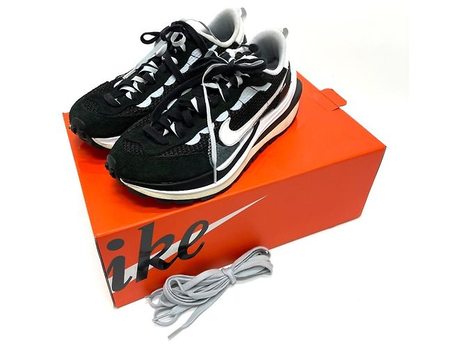 NIKE CV1363 Sacai VAPOR WAFFLE Sneakers da Uomo Nero - vista 15