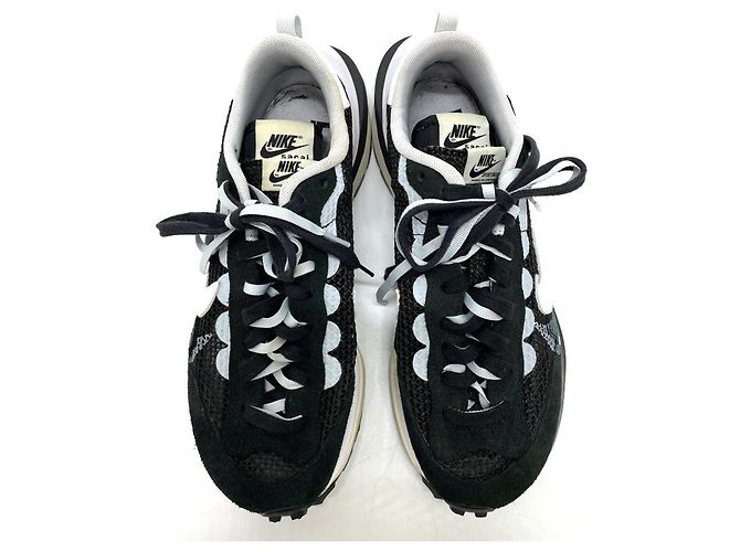 NIKE CV1363 Sacai VAPOR WAFFLE Sneakers da Uomo Nero - vista 3