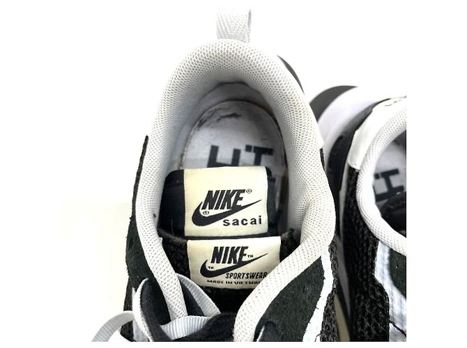 NIKE CV1363 Sacai VAPOR WAFFLE Sneakers da Uomo Nero - vista 5