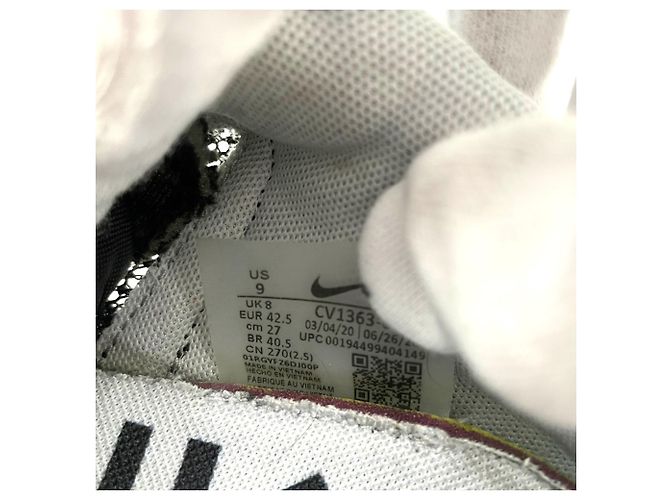 NIKE CV1363 Sacai VAPOR WAFFLE Sneakers da Uomo Nero - vista 6