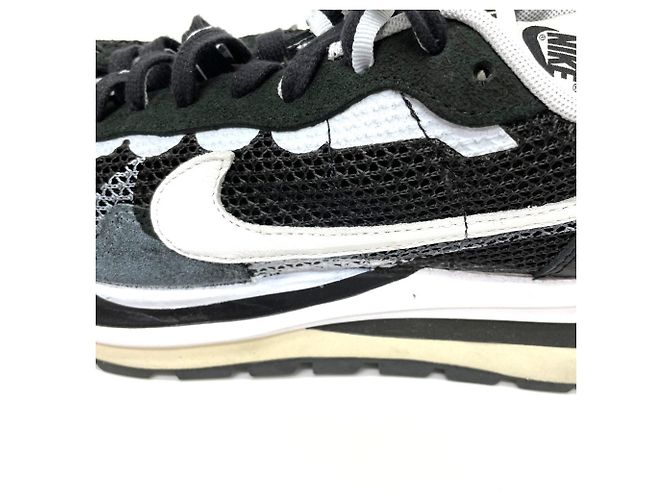 NIKE CV1363 Sacai VAPOR WAFFLE Sneakers da Uomo Nero - vista 8