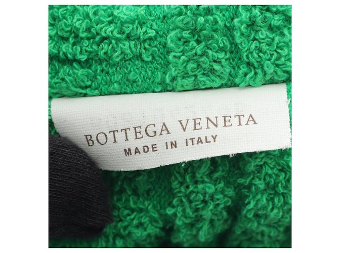 Grüner Handtuch-Einkaufsbeutel von Bottega Veneta - Ansicht 4