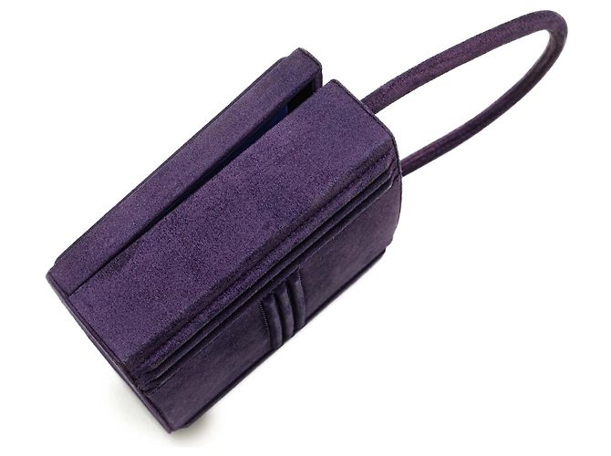 Borsa Hermès Kelly Cadena Mini Doblis viola Porpora - vista 10