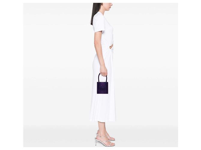 Borsa Hermès Kelly Cadena Mini Doblis viola Porpora - vista 11