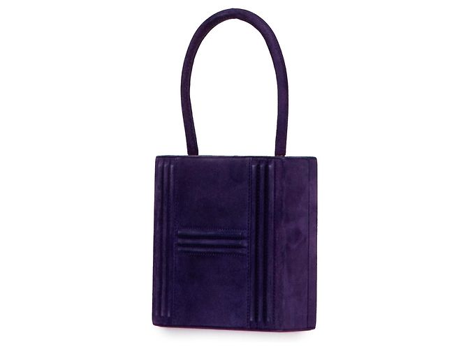 Borsa Hermès Kelly Cadena Mini Doblis viola Porpora - vista 2