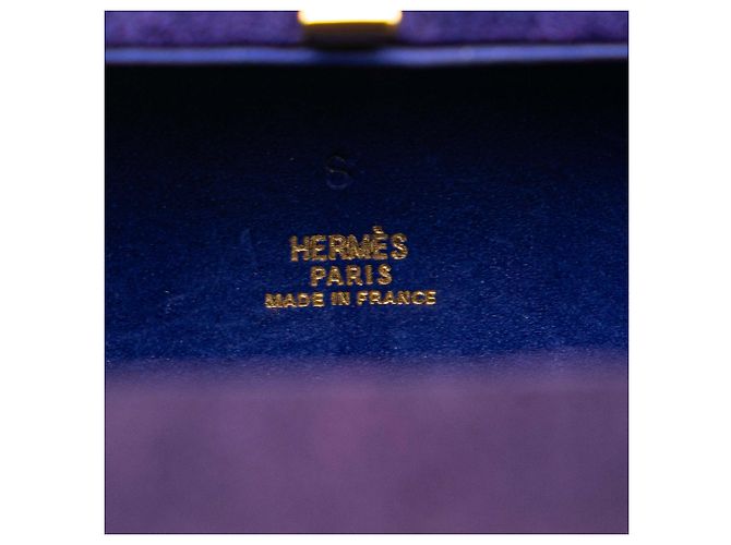 Borsa Hermès Kelly Cadena Mini Doblis viola Porpora - vista 5