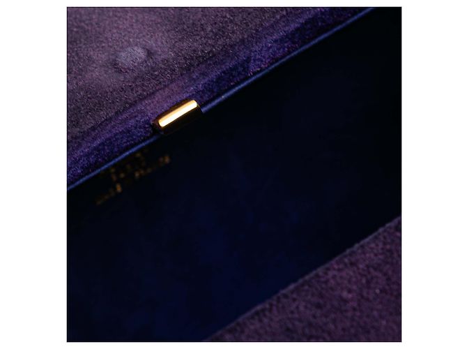 Borsa Hermès Kelly Cadena Mini Doblis viola Porpora - vista 7