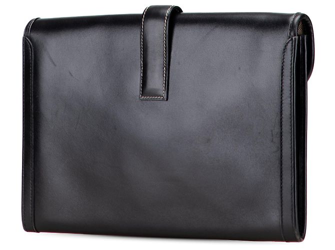 Hermès Scatola Nera in Vitello Jige 29 Nero - vista 2