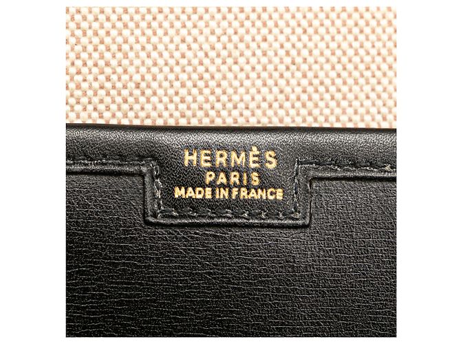 Hermès Scatola Nera in Vitello Jige 29 Nero - vista 5