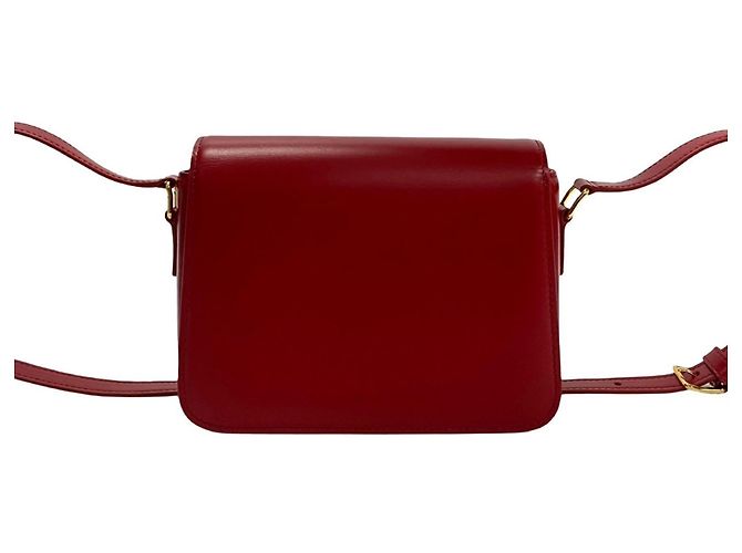 Céline Borsa a Spalla Mini Triomphe Teen di Celine Rosso - vista 4