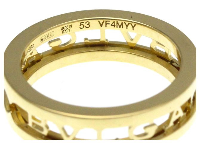 Bulgari Bvlgari B.zero1 Logo Spiralring Golden - Ansicht 4