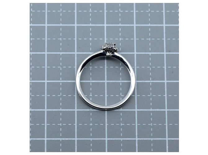 Autre Marque GSTV PT950 Diamantring Silber - Ansicht 4