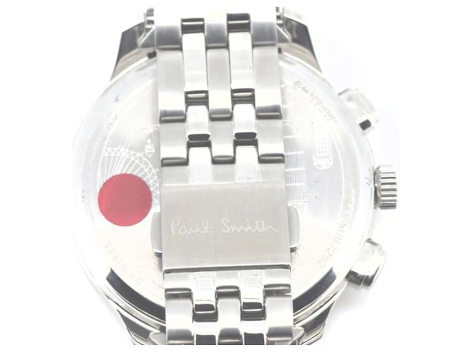 Paul Smith City Classic Edelstahl-Uhr Schwarz - Ansicht 4