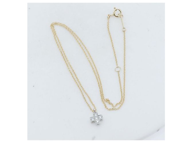 Tiffany & Co Collana Tiffany Cruciform Au750 Pt950 D'oro - vista 2
