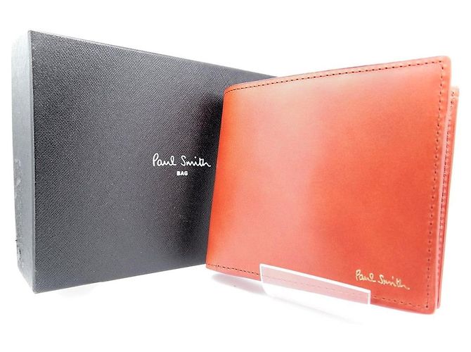 Cartera de cuero bifold Paul Smith Roja - vista 10