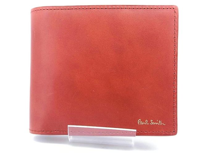 Cartera de cuero bifold Paul Smith Roja - vista 2