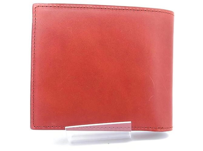 Cartera de cuero bifold Paul Smith Roja - vista 3
