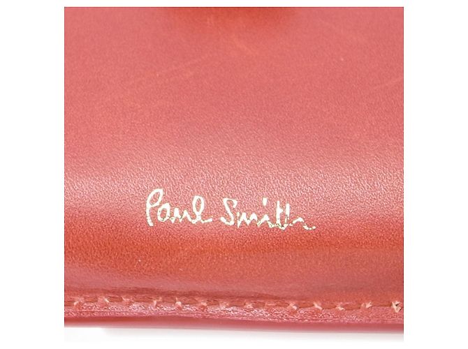 Cartera de cuero bifold Paul Smith Roja - vista 6