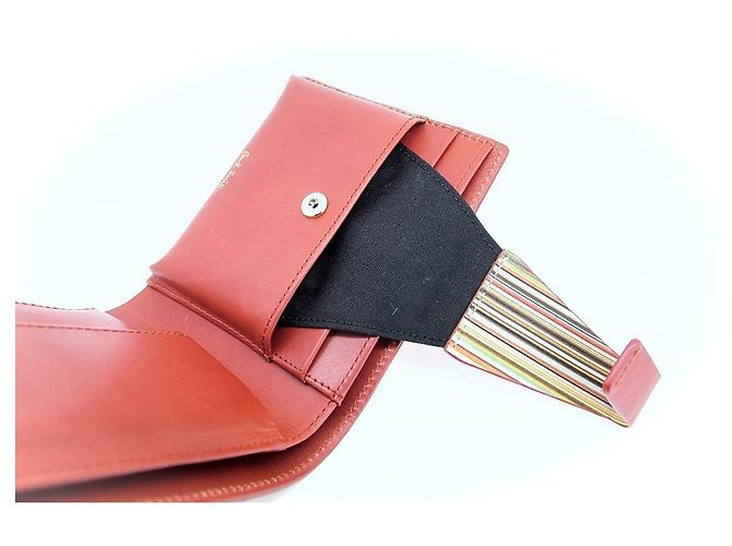 Cartera de cuero bifold Paul Smith Roja - vista 9