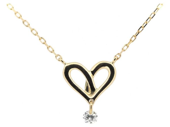 Autre Marque Collana AHKAH Fil Rouge Heart Petit Sway Au750 - vista 2