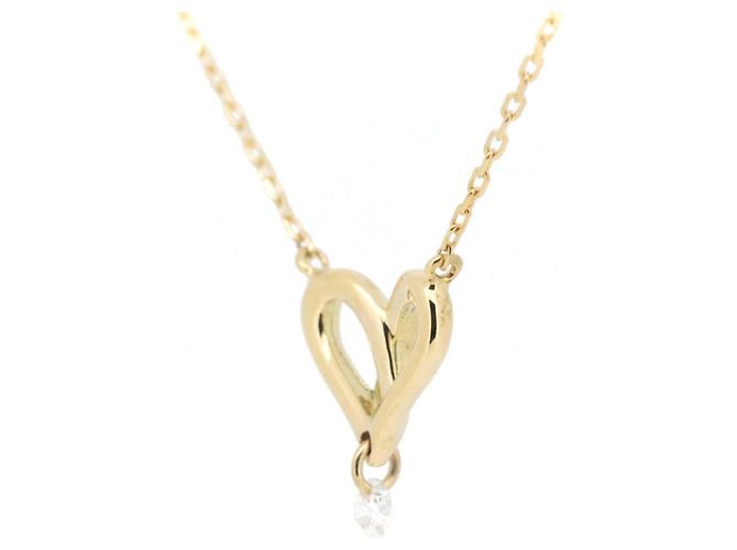 Autre Marque Collana AHKAH Fil Rouge Heart Petit Sway Au750 - vista 3