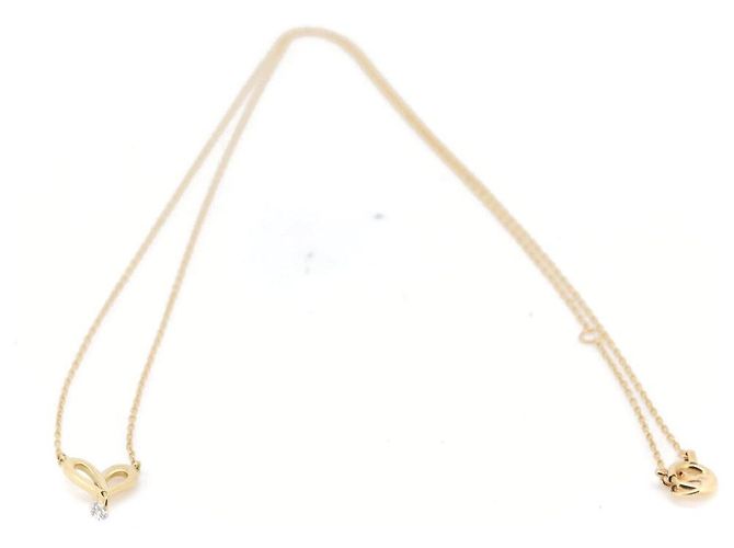 Autre Marque Collana AHKAH Fil Rouge Heart Petit Sway Au750 - vista 6