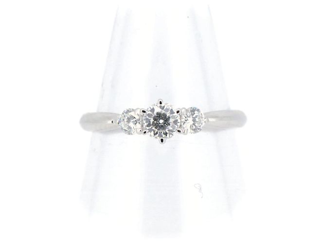 Autre Marque D&D144 PT900 Diamantring Silber - Ansicht 2