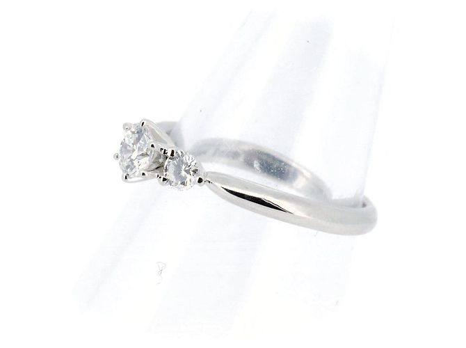 Autre Marque D&D144 PT900 Diamantring Silber - Ansicht 3