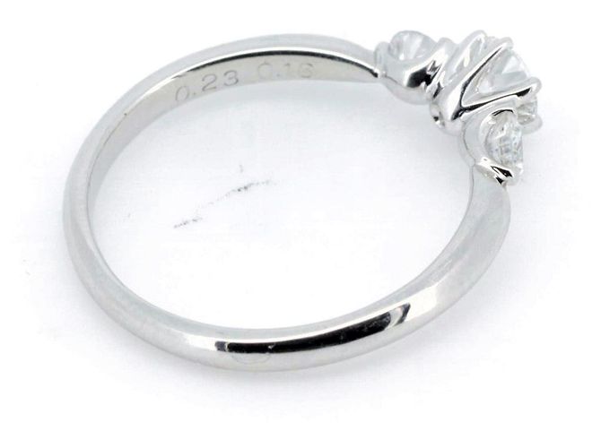 Autre Marque D&D144 PT900 Diamantring Silber - Ansicht 5
