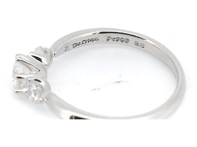 Autre Marque D&D144 PT900 Diamantring Silber - Ansicht 7