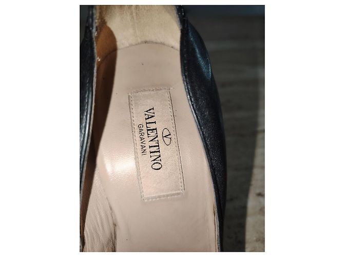 Décolleté Valentino Garavani in pelle nera 36 - vista 3