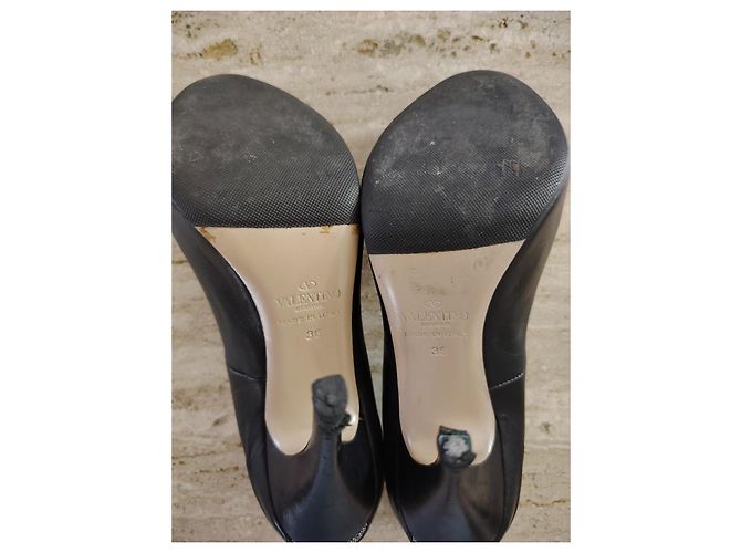 Décolleté Valentino Garavani in pelle nera 36 - vista 4