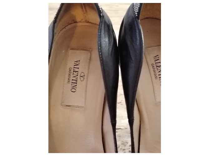 Décolleté Valentino Garavani in pelle nera 36 - vista 5