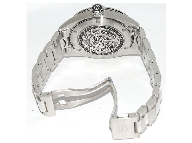 TAG Heuer Autavia Edelstahl Uhr Blau - Ansicht 2