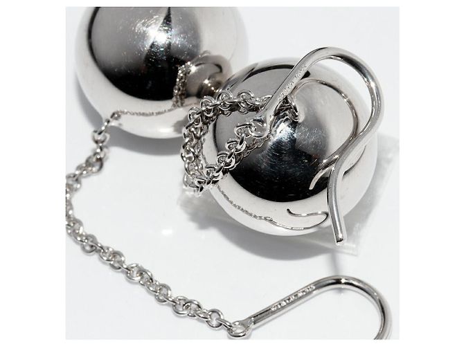 Orecchini Ball HardWear in argento 925 di Tiffany & Co. 14mm - vista 4