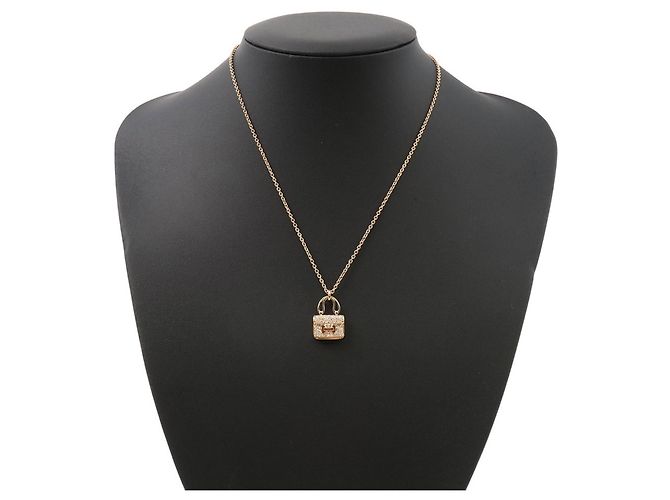 Collana Amulette Constance di Hermès D'oro - vista 4