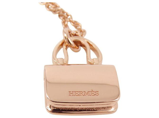 Collana Amulette Constance di Hermès D'oro - vista 8