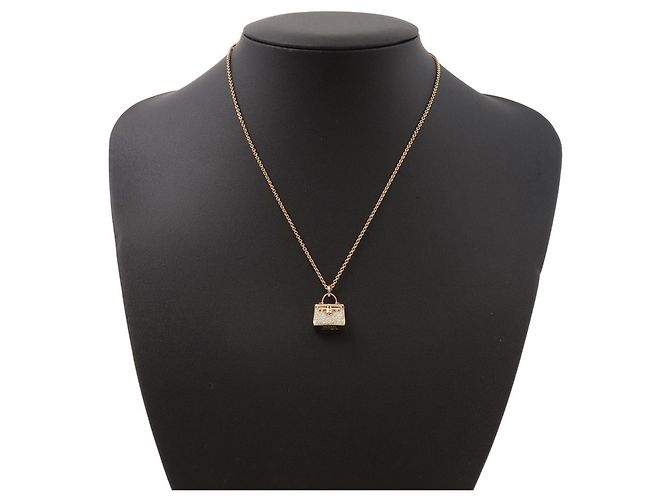 Collana Amulette Kelly di Hermès in Oro Rosa D'oro - vista 4