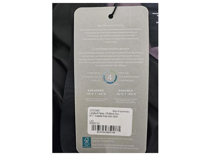 Canada Goose Langford Black Label Grau - Ansicht 8