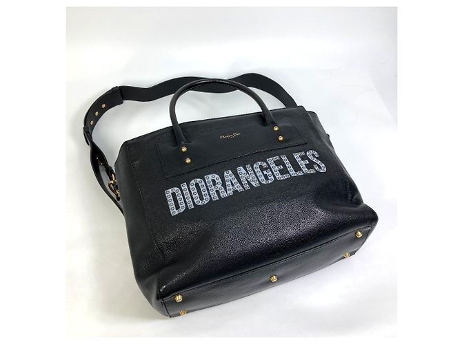 Borsa a Spalla DIORANGELS di Christian Dior Nero - vista 11