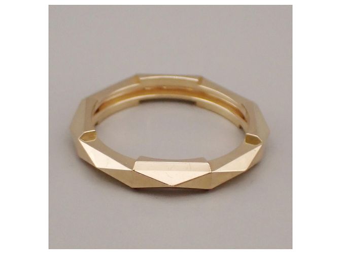 Gucci Link to Love orecchini in oro giallo 18K con pietre 4mm - vista 3