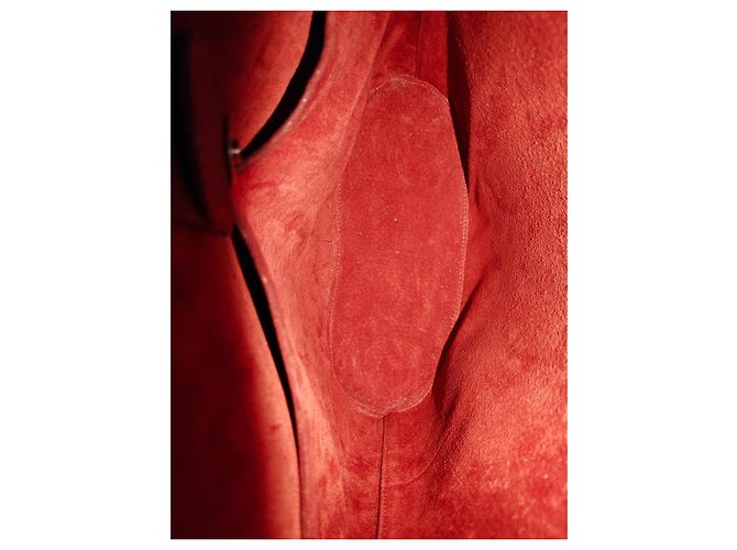 Borsa a spalla Longchamp in pelle rossa Rosso - vista 3