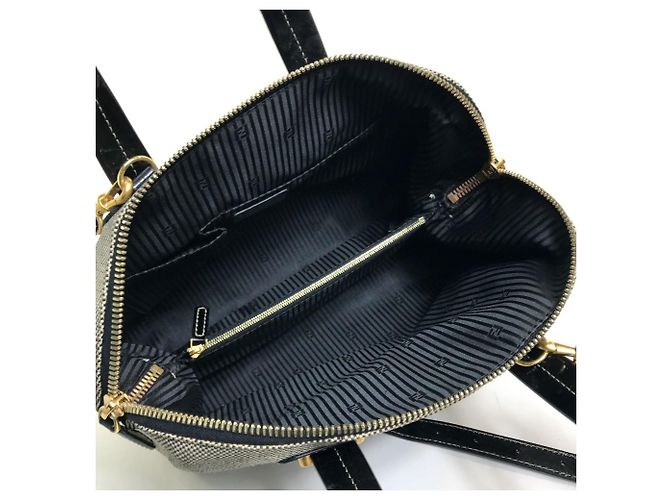 Fendi Email Chameleon 2-Wege Schultertasche Schwarz - Ansicht 13