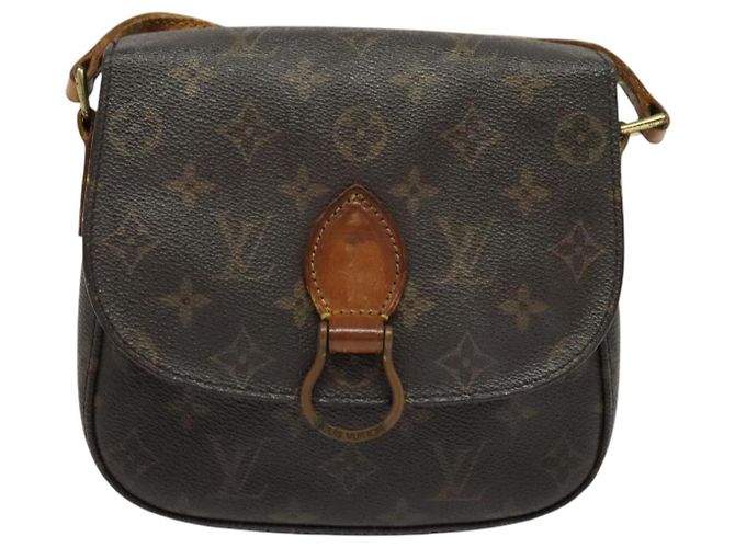 LOUIS VUITTON Borsa a Spalla Monogram Saint Cloud MM M51243 LV Auth hk2870 Monogramma - vista 2