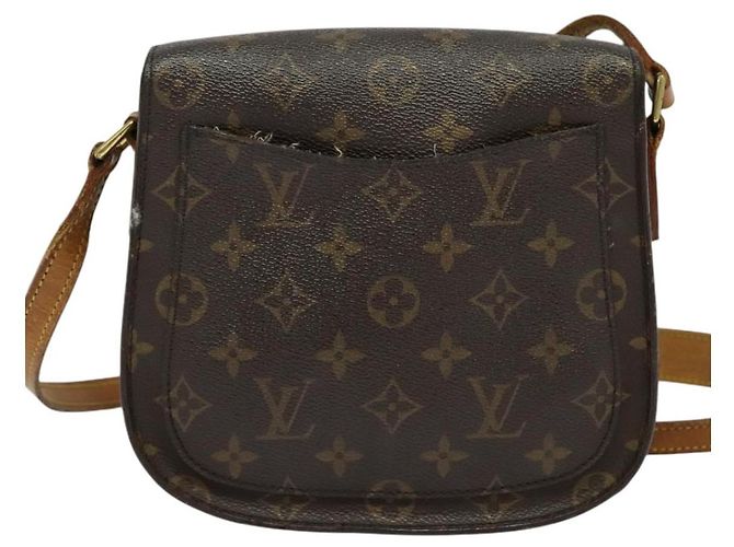 LOUIS VUITTON Borsa a Spalla Monogram Saint Cloud MM M51243 LV Auth hk2870 Monogramma - vista 3