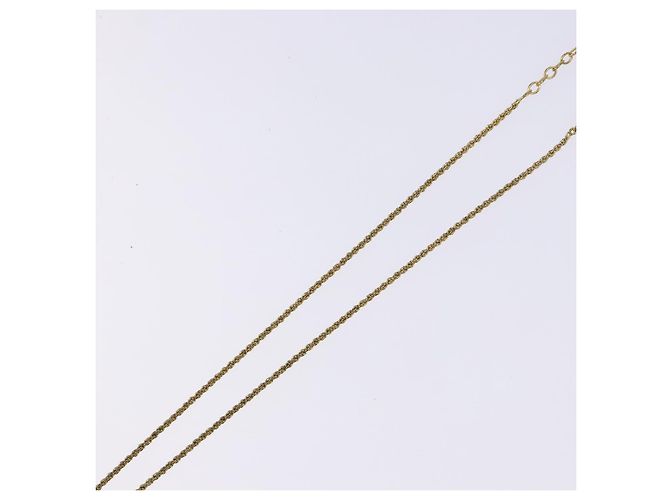 Collana Christian Dior metallo oro Auth sw1371 D'oro - vista 11