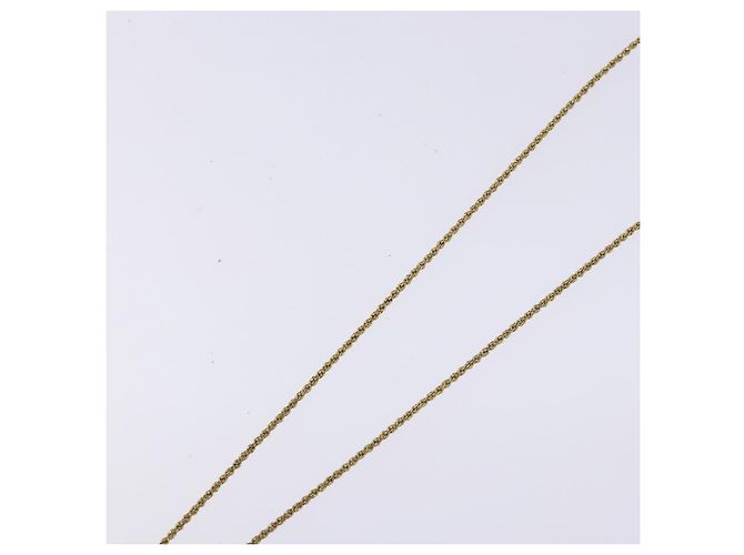 Collana Christian Dior metallo oro Auth sw1371 D'oro - vista 5