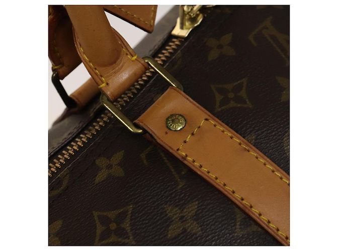 LOUIS VUITTON Borsa Boston Monogram Keepall 55 M41424 LV Auth 138586 Monogramma - vista 14