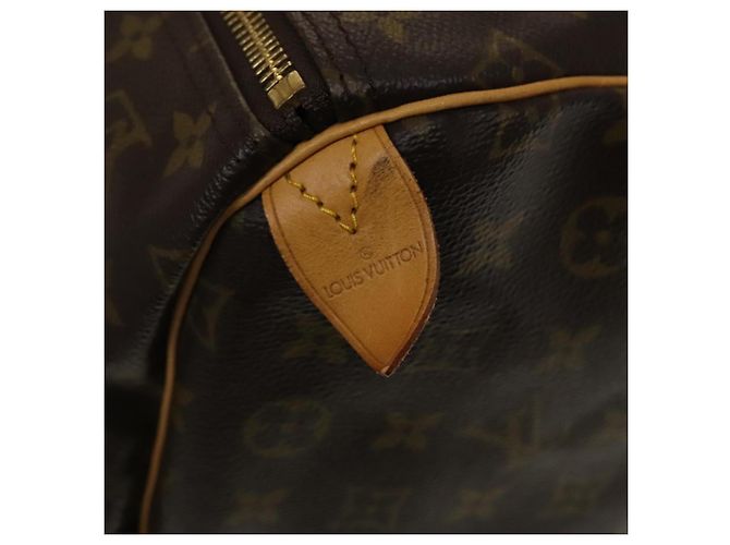 LOUIS VUITTON Borsa Boston Monogram Keepall 55 M41424 LV Auth 138586 Monogramma - vista 15