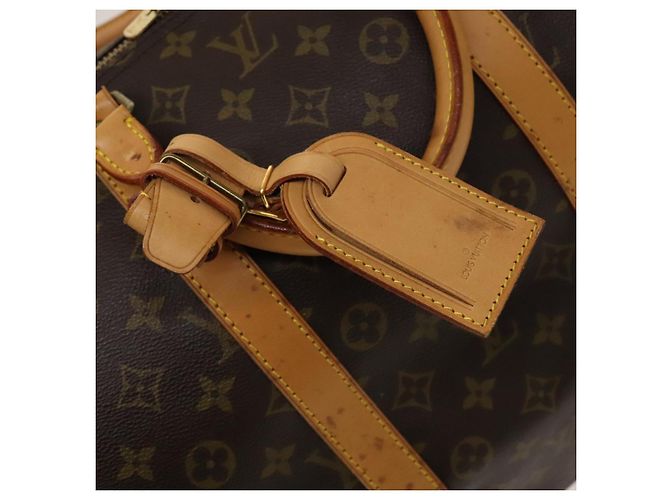 LOUIS VUITTON Borsa Boston Monogram Keepall 55 M41424 LV Auth 138586 Monogramma - vista 16